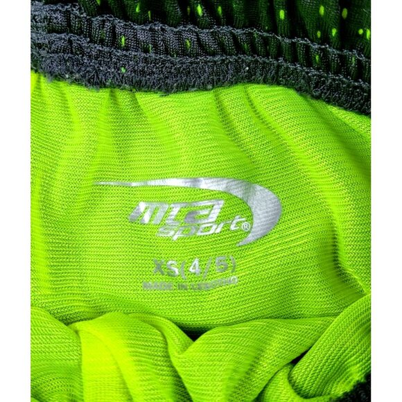 MTA Sport Boys Swim Trunks Black & Neon Yellow size XS JH1126 - Picture 3 of 3
